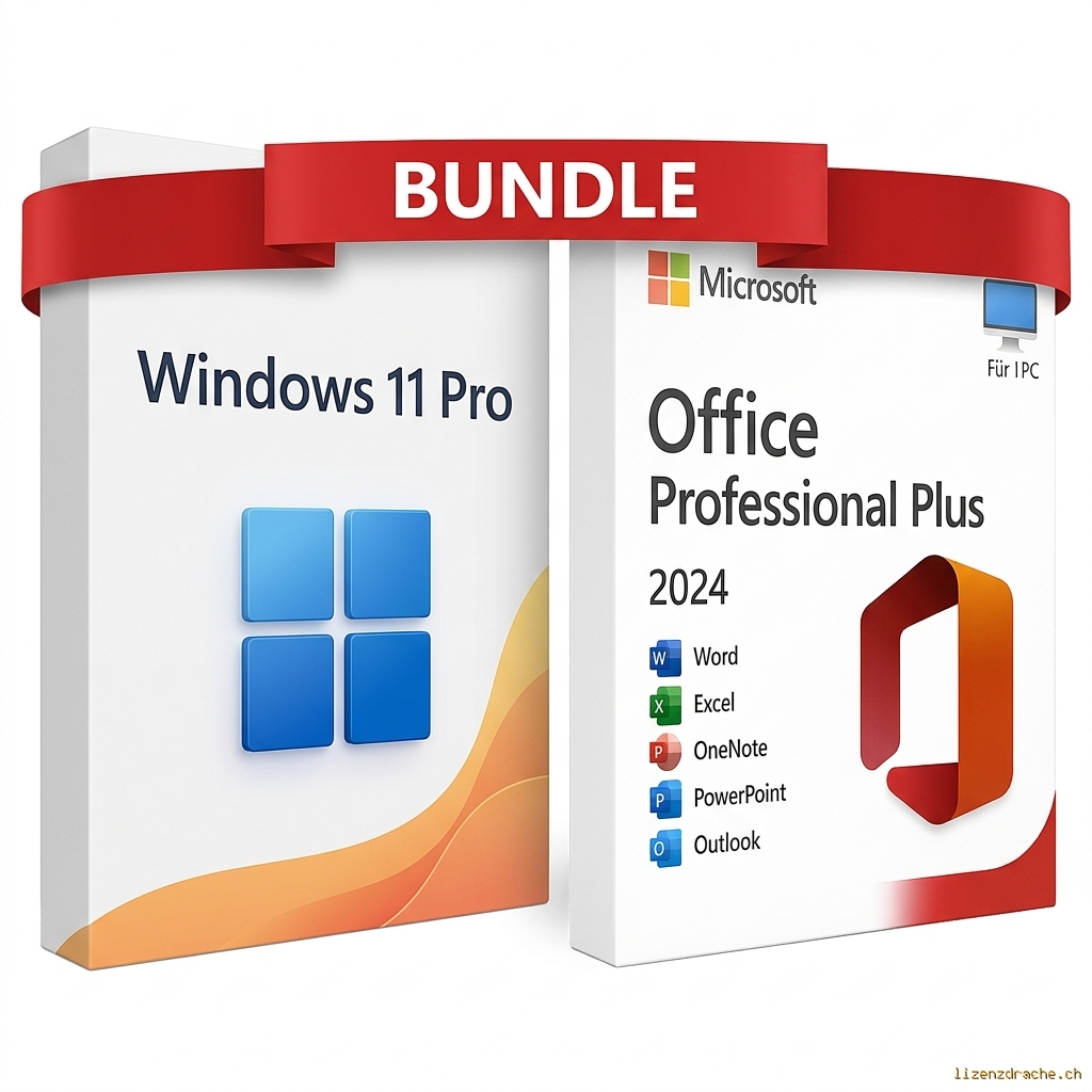 Windows 11 + Office 2024 Bundle kaufen | Lizenzdrache.ch